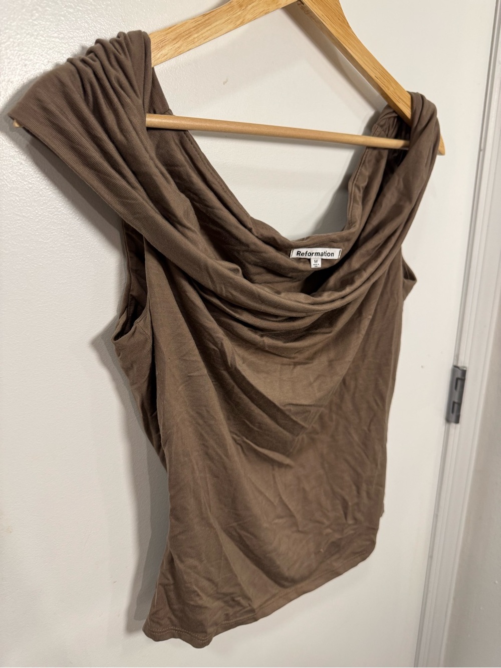 Reformation cello top in shiitake / size m - Picture 4 of 5